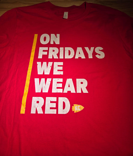 On Fridays We Wear Red