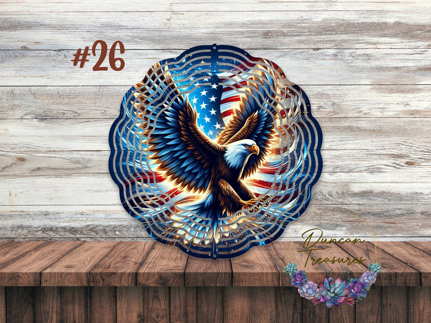 10" Round Wind Spinners