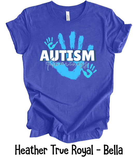 Autism Handprint - Adult & Youth Sizes