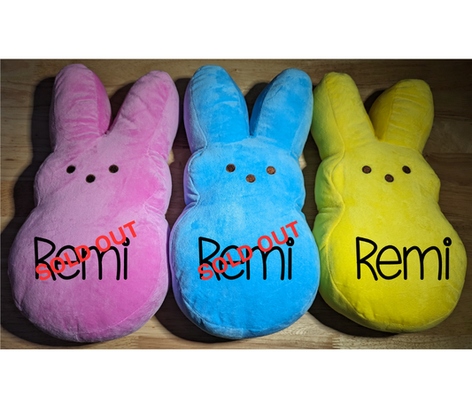 15" Plush Marshmallow Bunnies