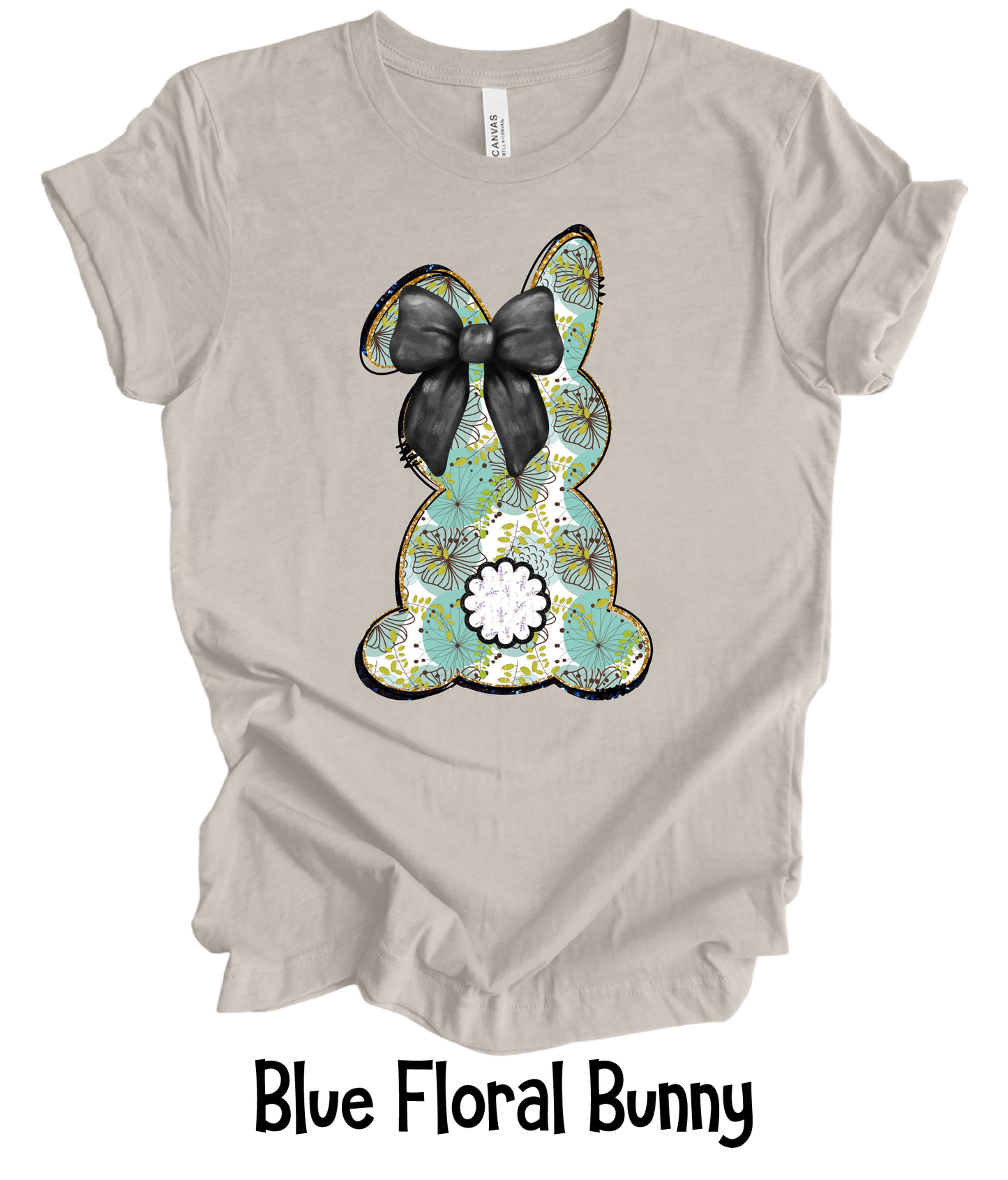 Bunny Bottoms - Blue Floral