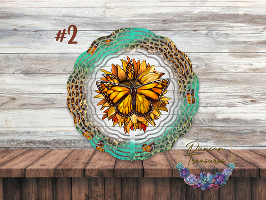 10" Round Wind Spinners