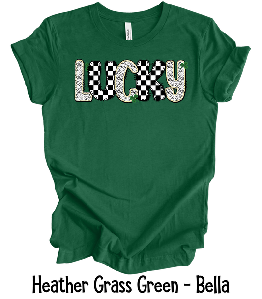 Checkered Lucky - 4 Color Options