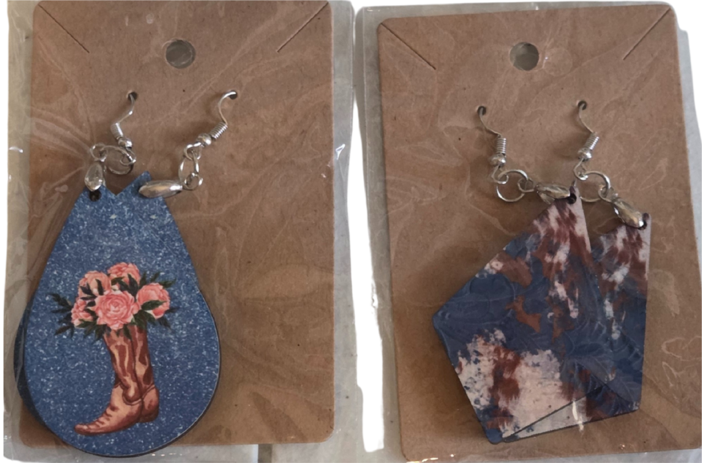 Cowgirl Themed Earrings