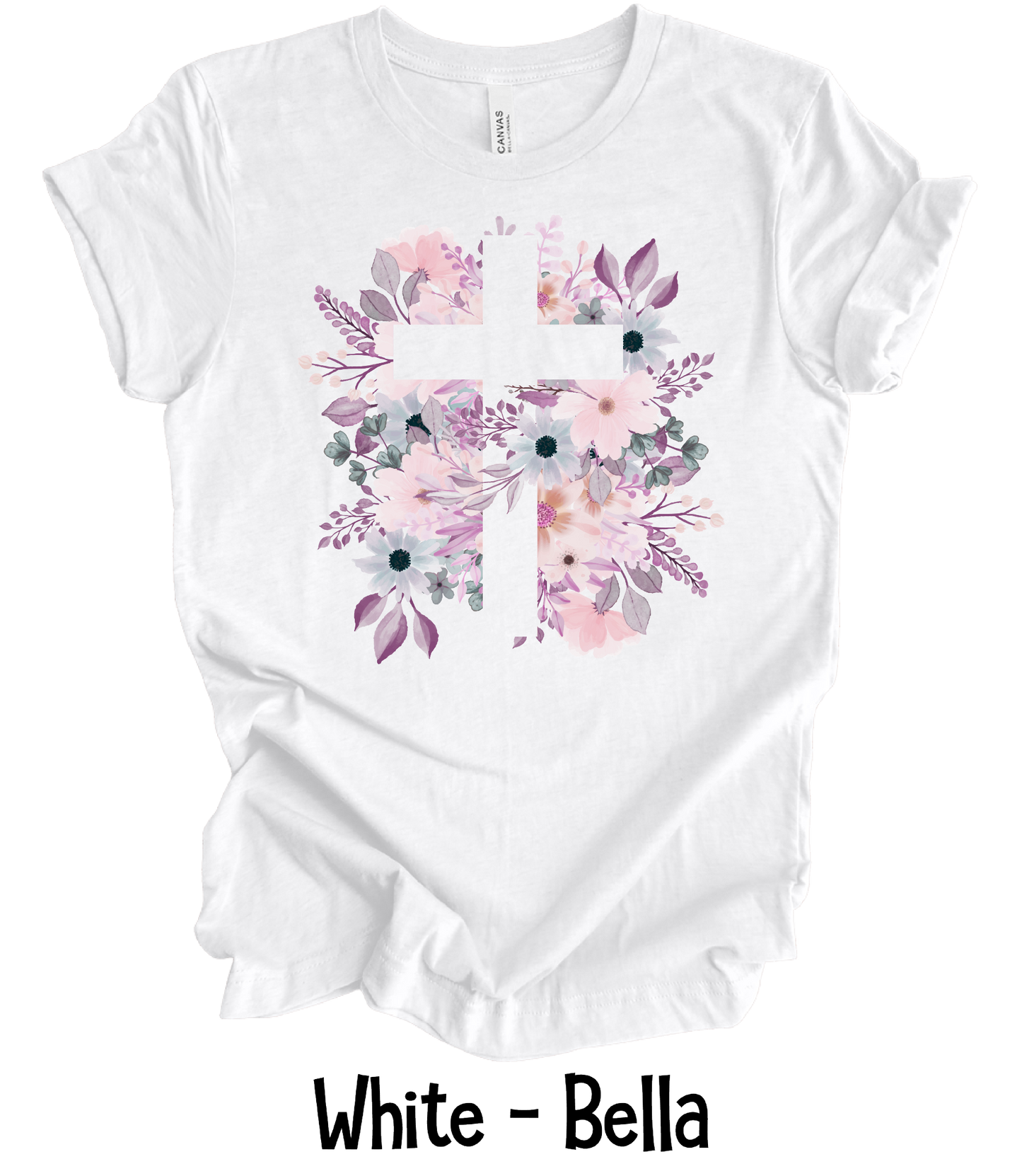 Floral Cut Cross - 3 Color Options
