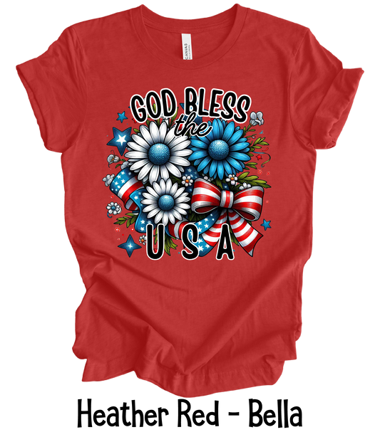 God Bless the USA Florals