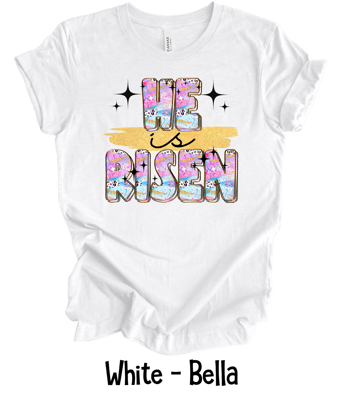 He is Risen Pastels - Adult & Youth Sizes - 6 Color Options