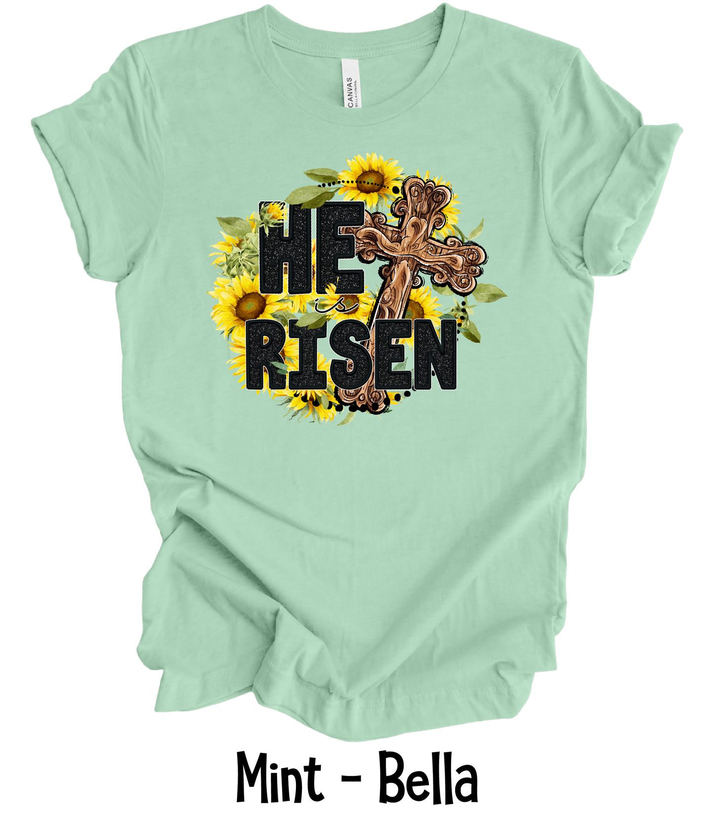 He is Risen Sunflowers - Adult & Youth Sizes