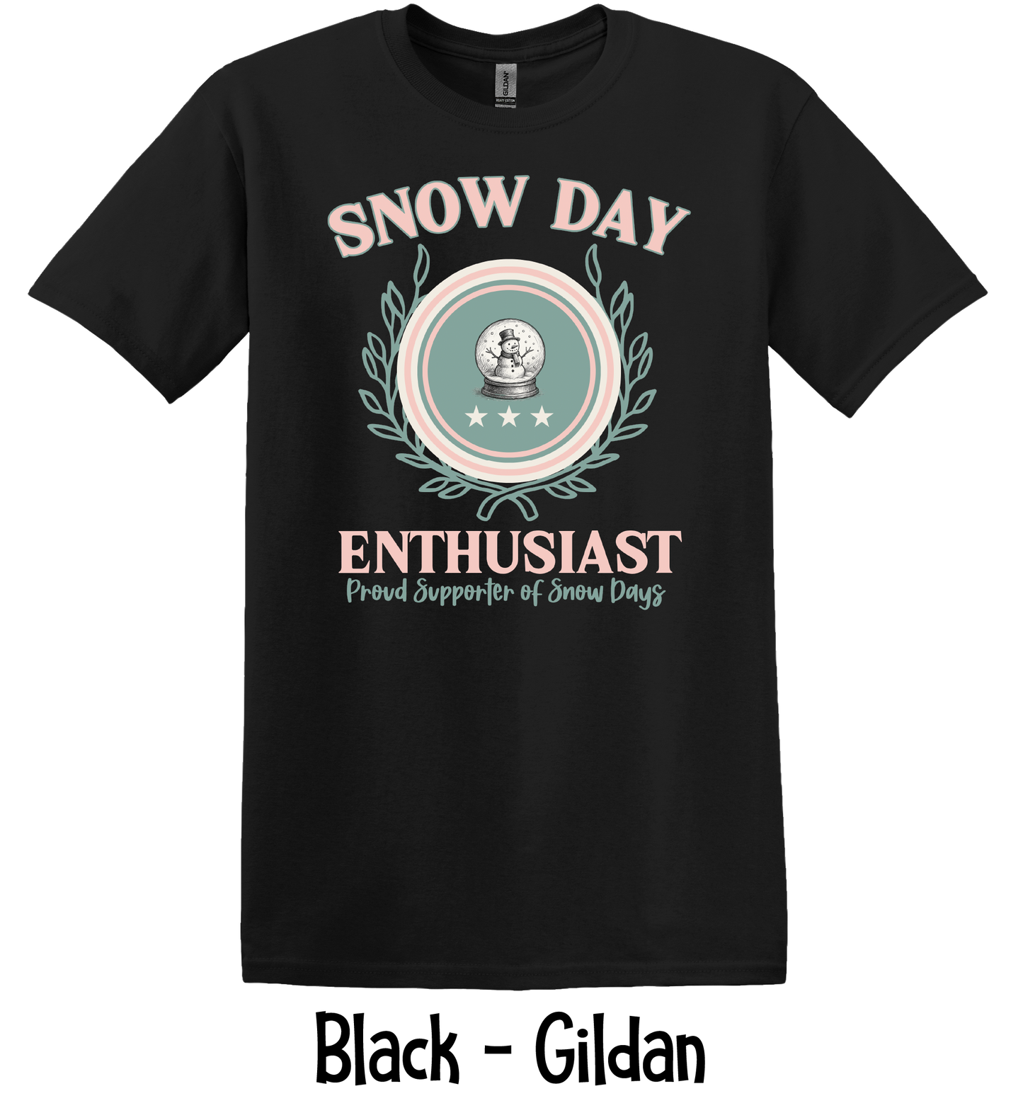 Snow Day Enthusiasts Snow Globe - 3 Color Options