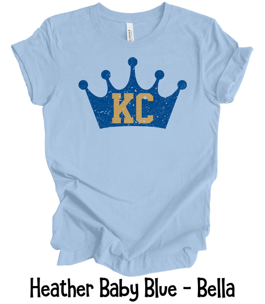 KC Crown Distressed - Adult & Youth Sizes