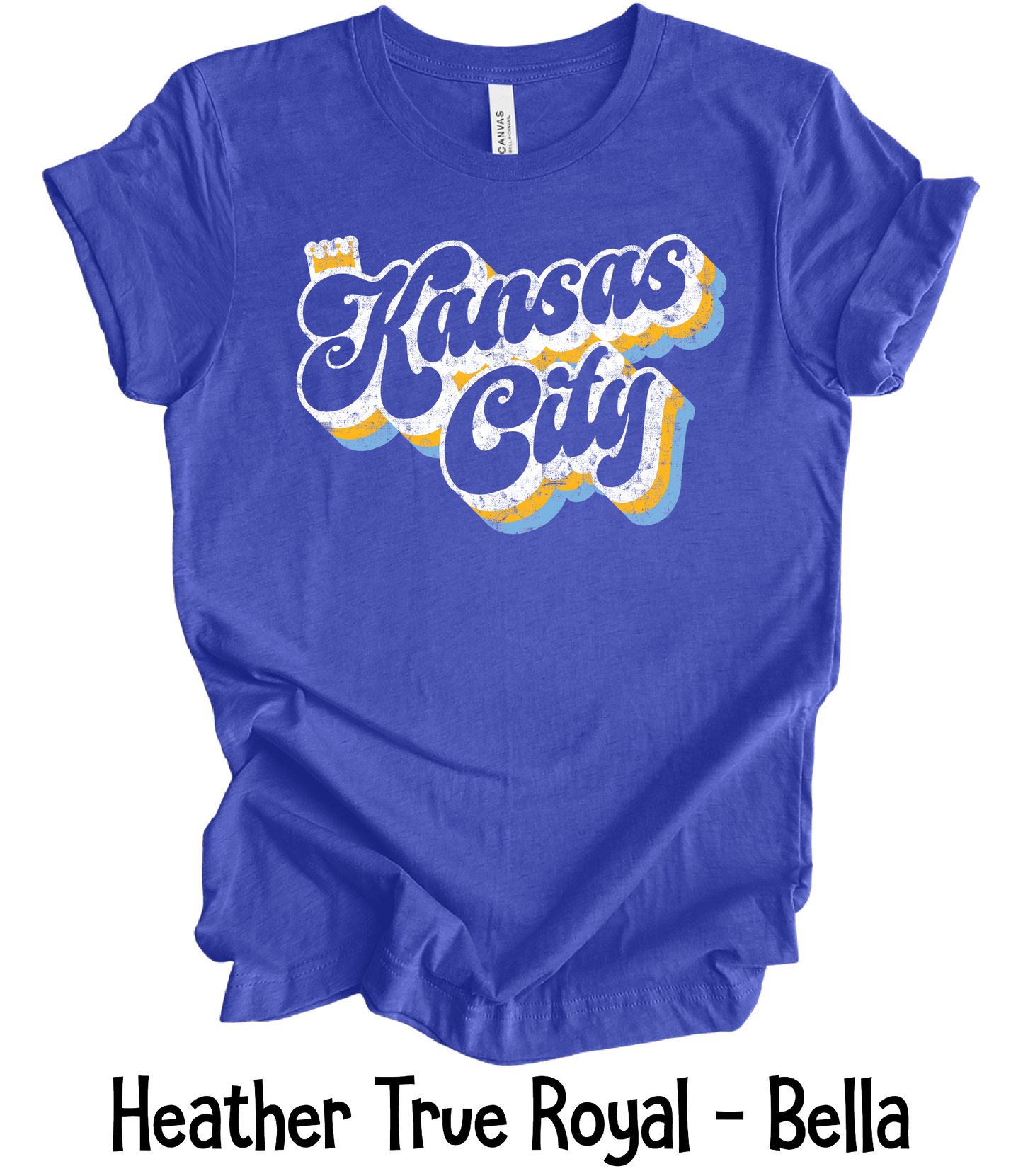 KC Retro - White Offset - Adult & Youth Sizes