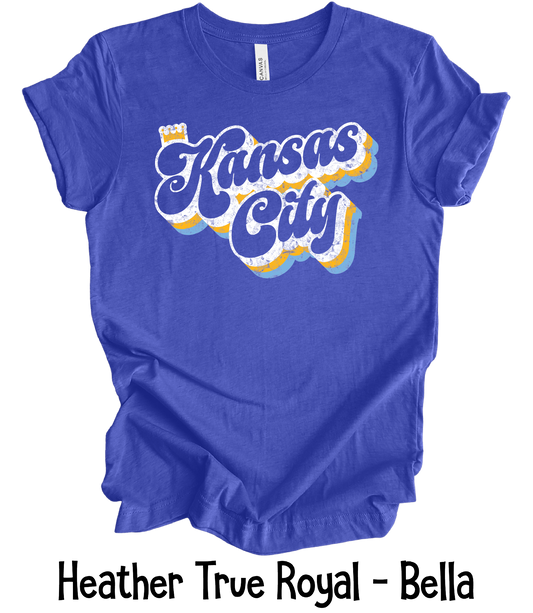 KC Retro - White Offset - Adult & Youth Sizes