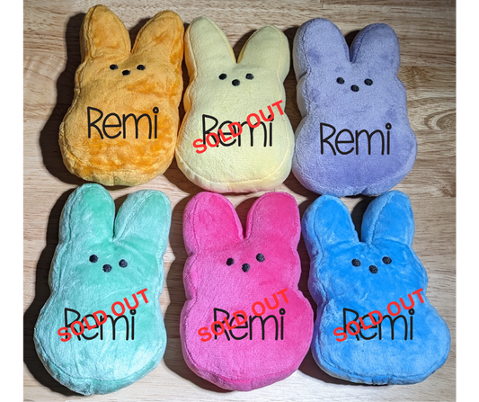 6" Plush Marshmallow Bunnies