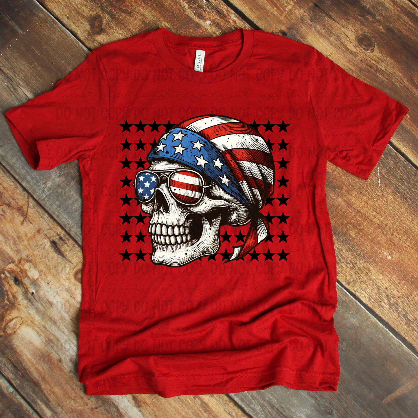 Patriotic Skull