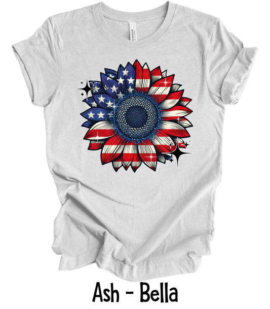 Patriotic Sunflower