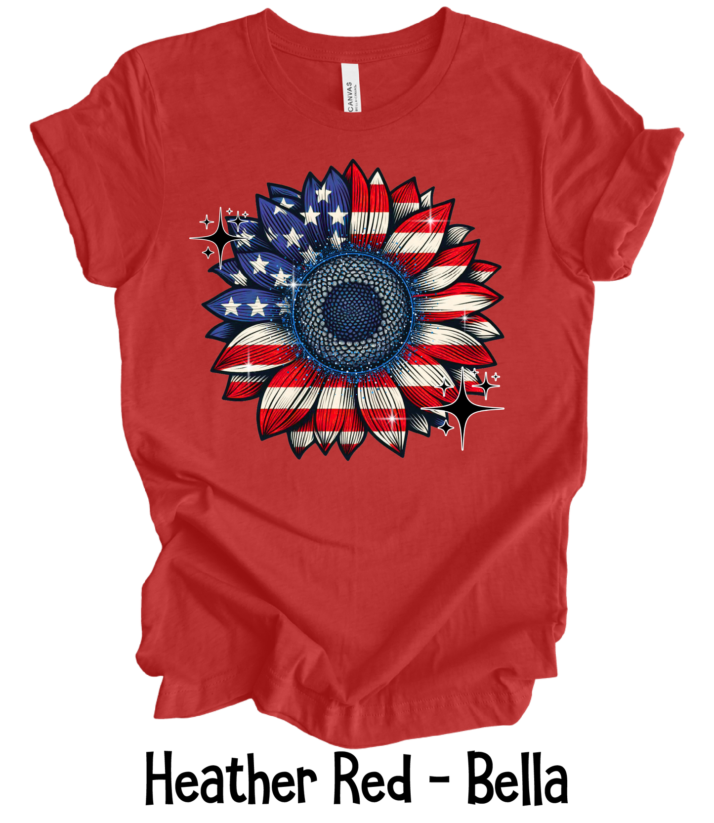 Patriotic Sunflower