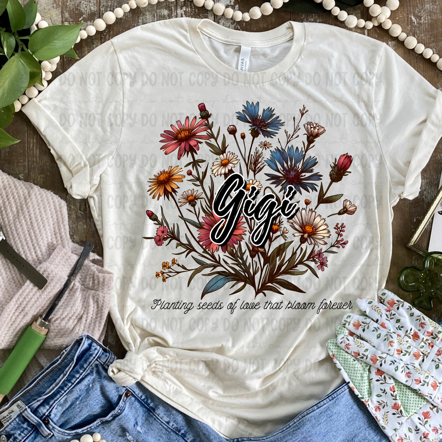 Seeds of Love - Multi Saying Options