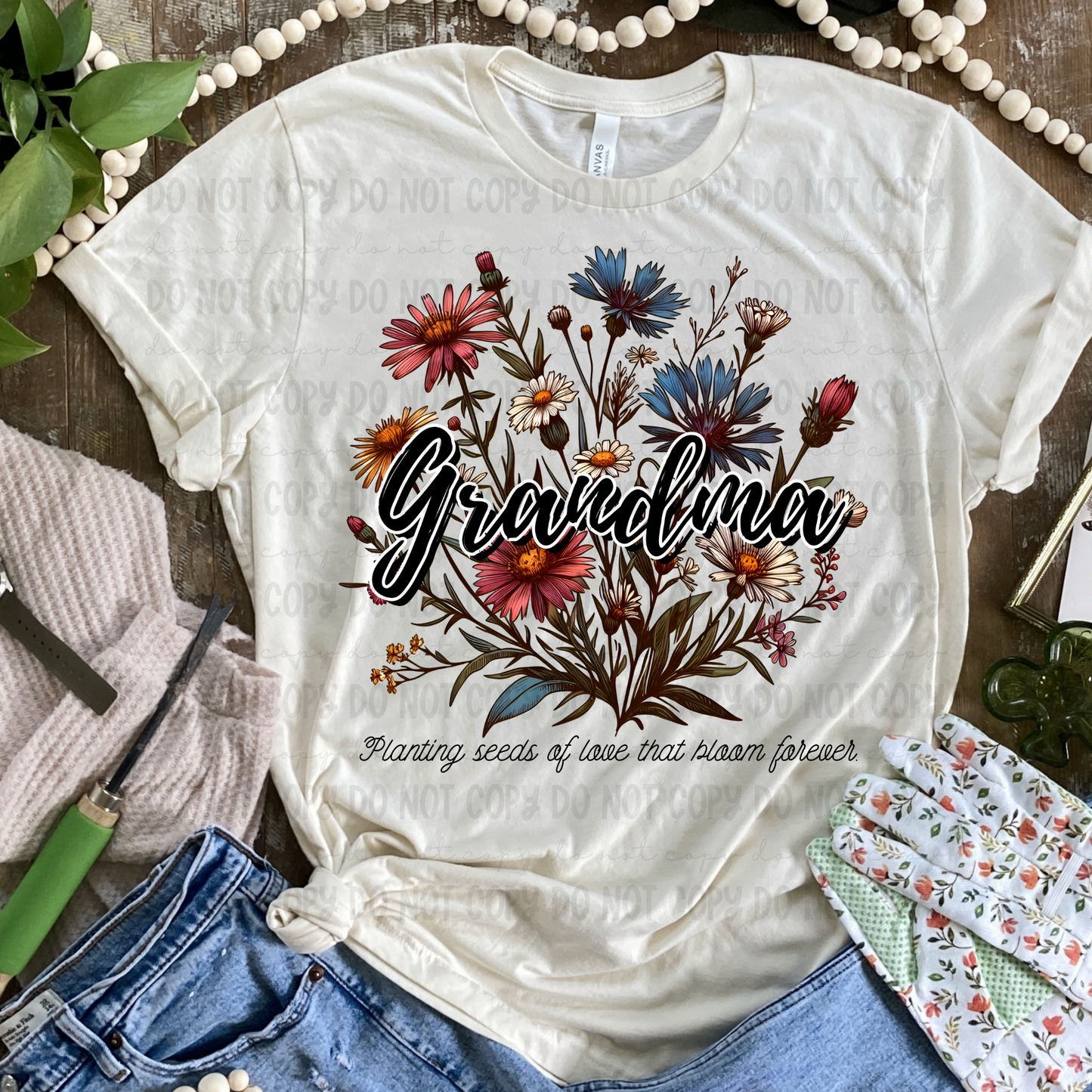 Seeds of Love - Multi Saying Options
