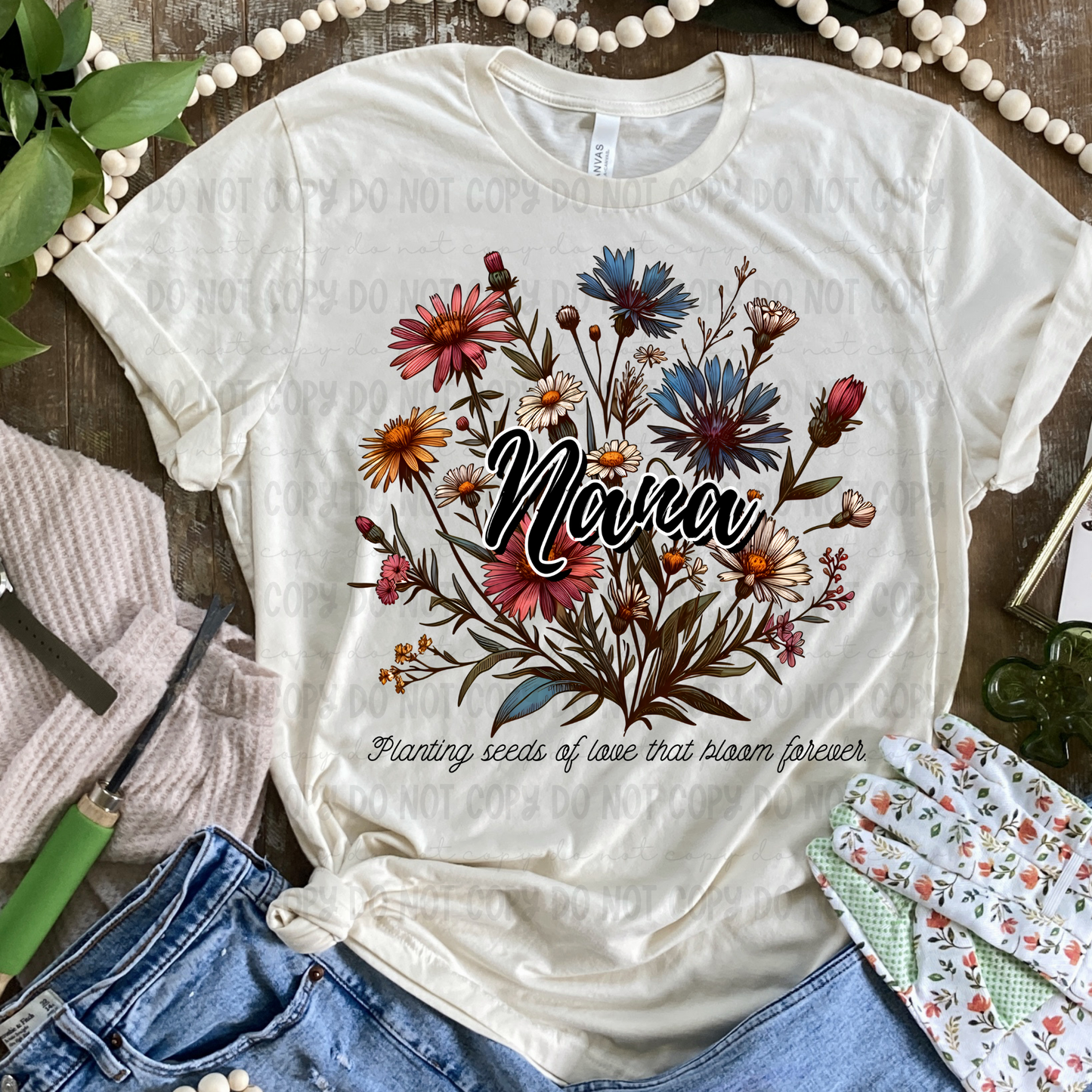 Seeds of Love - Multi Saying Options