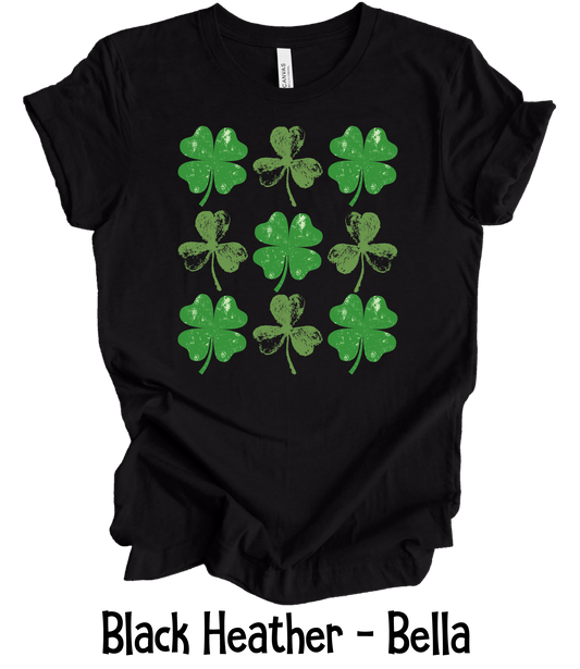 Shamrock Grunge - Adult & Youth Sizes