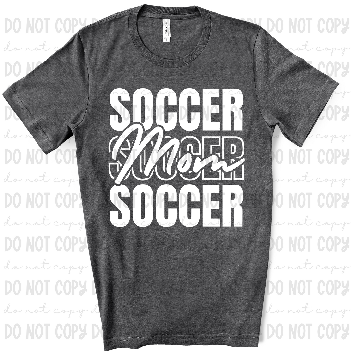 Soccer Mom Stacked - 2 Color Options