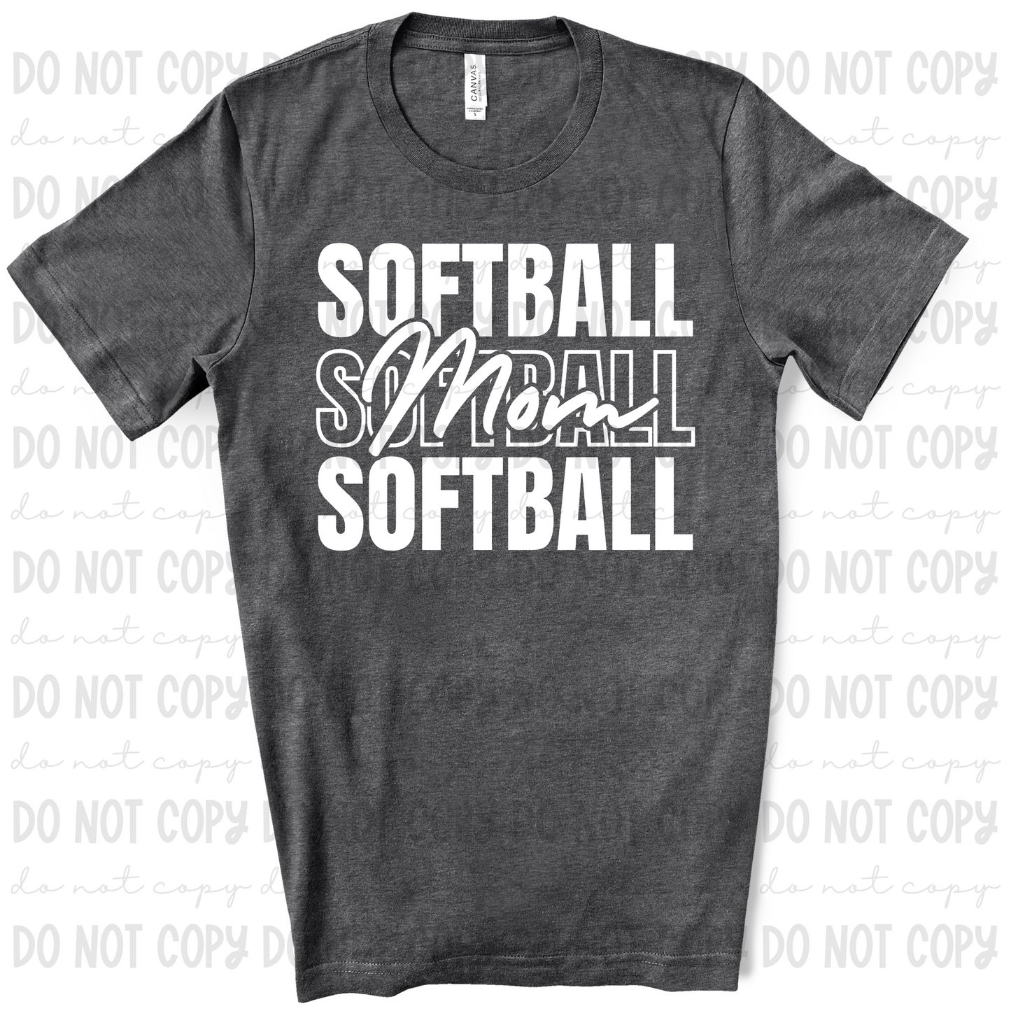 Softball Mom Stacked