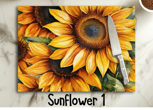 Floral Design Cutting Boards