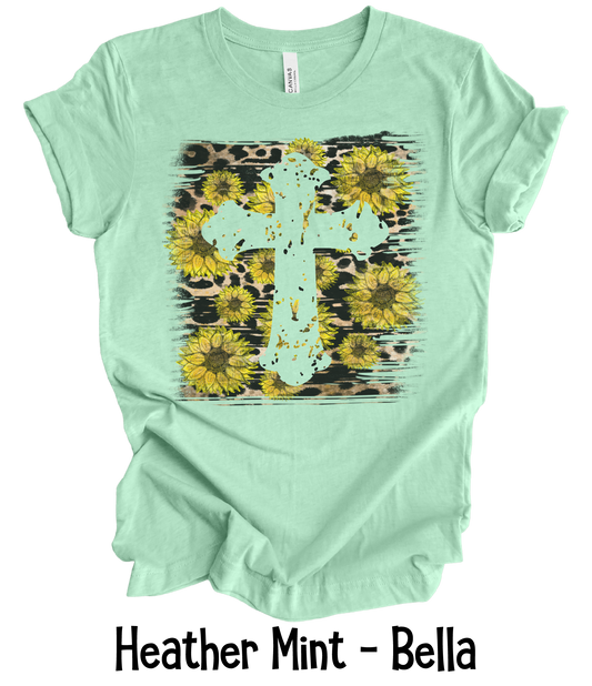 Sunflower Cross