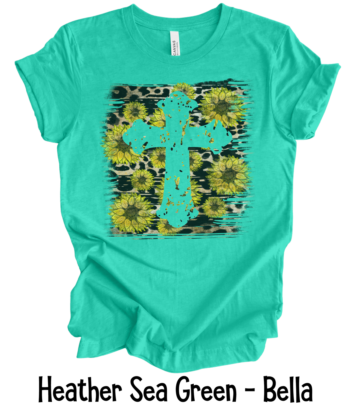 Sunflower Cross