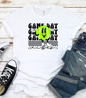 Game Day Vibes - Tennis - Youth & Toddler Sizes