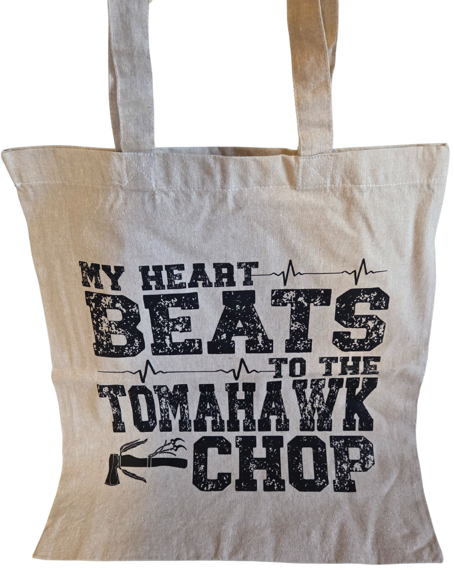 Canvas Tote - My Heart Beats
