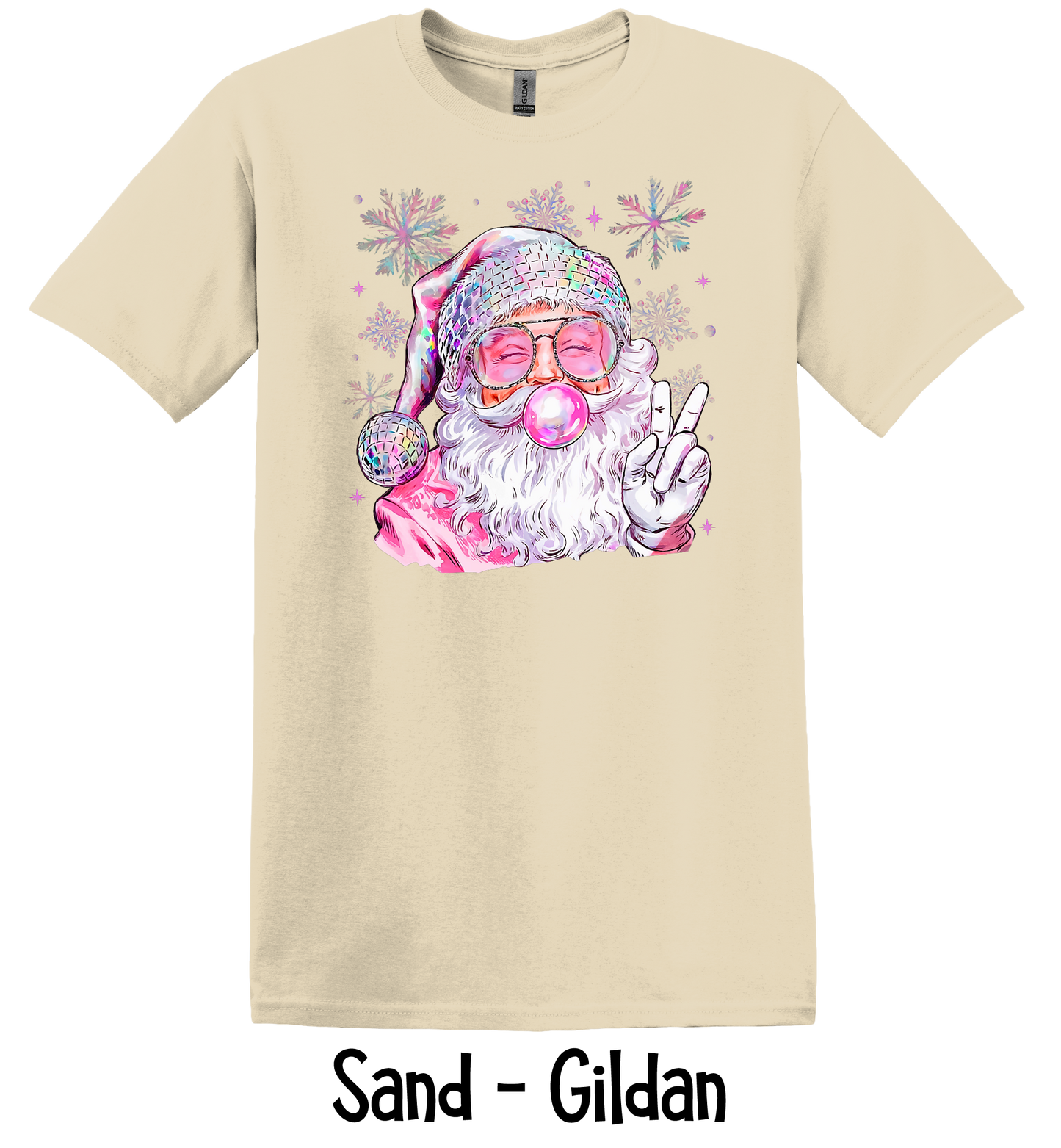 Vintage Santa Disco Ball - 3 Color Options