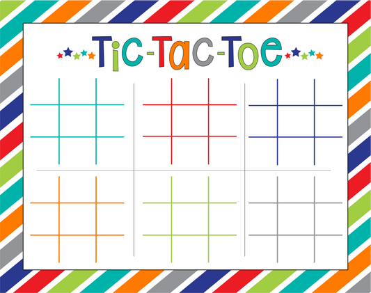Dry Erase Game Boards