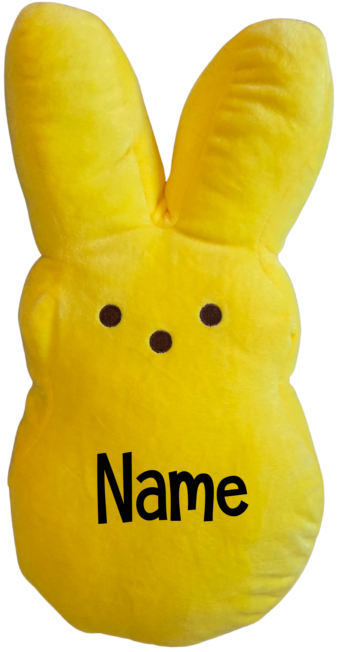 15" Personalized Bunny - Yellow