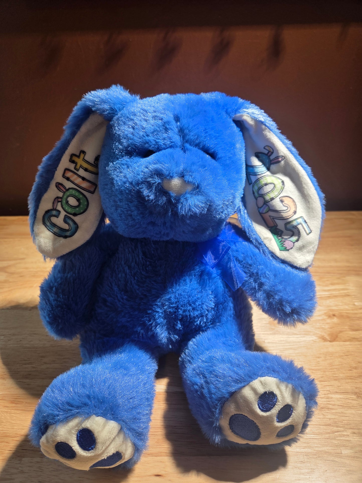 Personalized Plush Easter Bunny