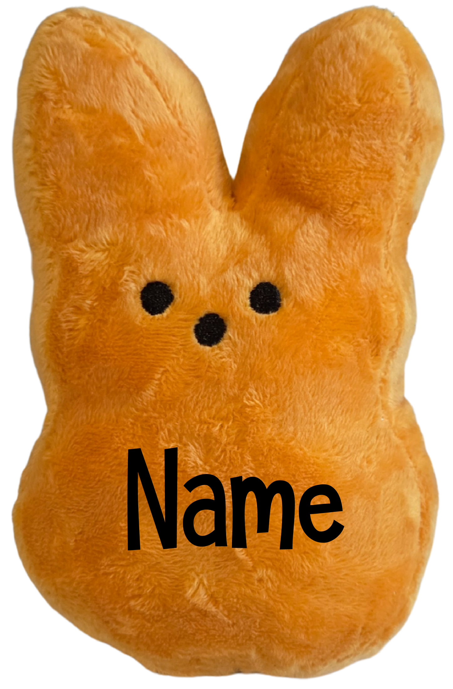 6" Personalized Bunny - Orange