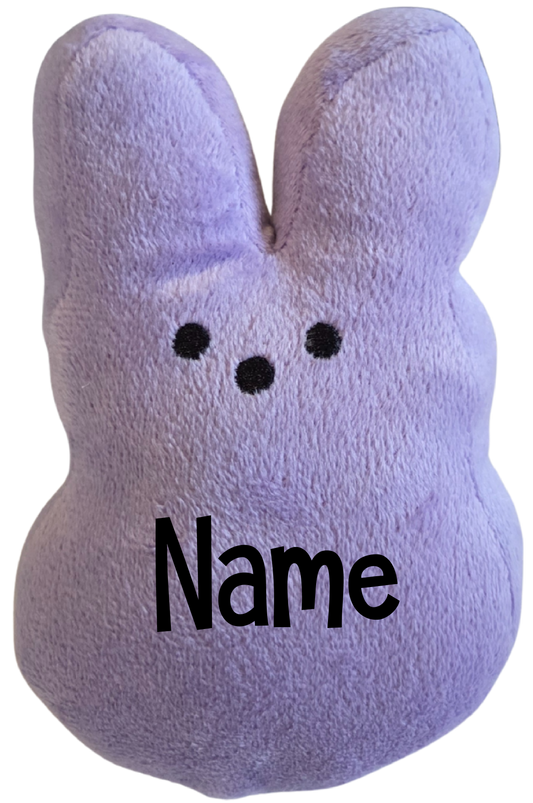6" Personalized Bunny - Purple