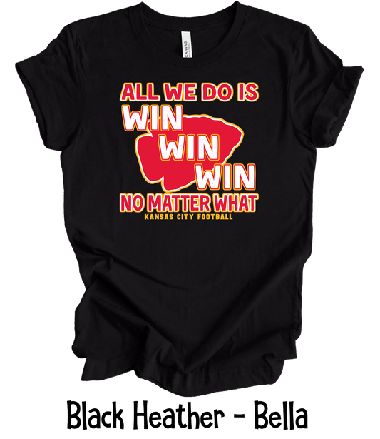 All We Do Is Win Diagonal - Youth & Toddler Sizes
