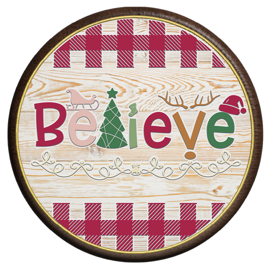 Faux Wood Ornaments - Variety to Pick From