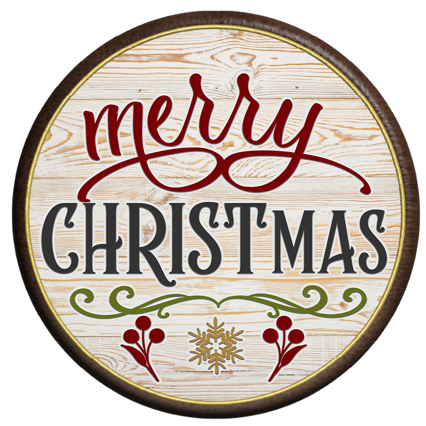 Faux Wood Ornaments - Variety to Pick From