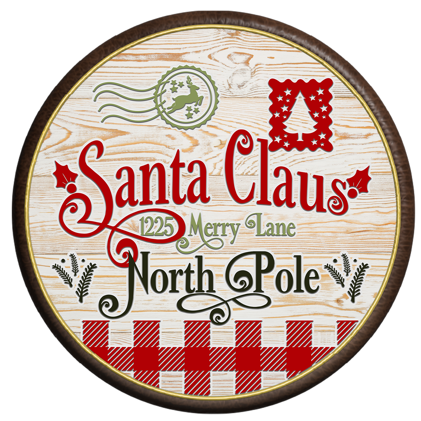Faux Wood Ornaments - Variety to Pick From