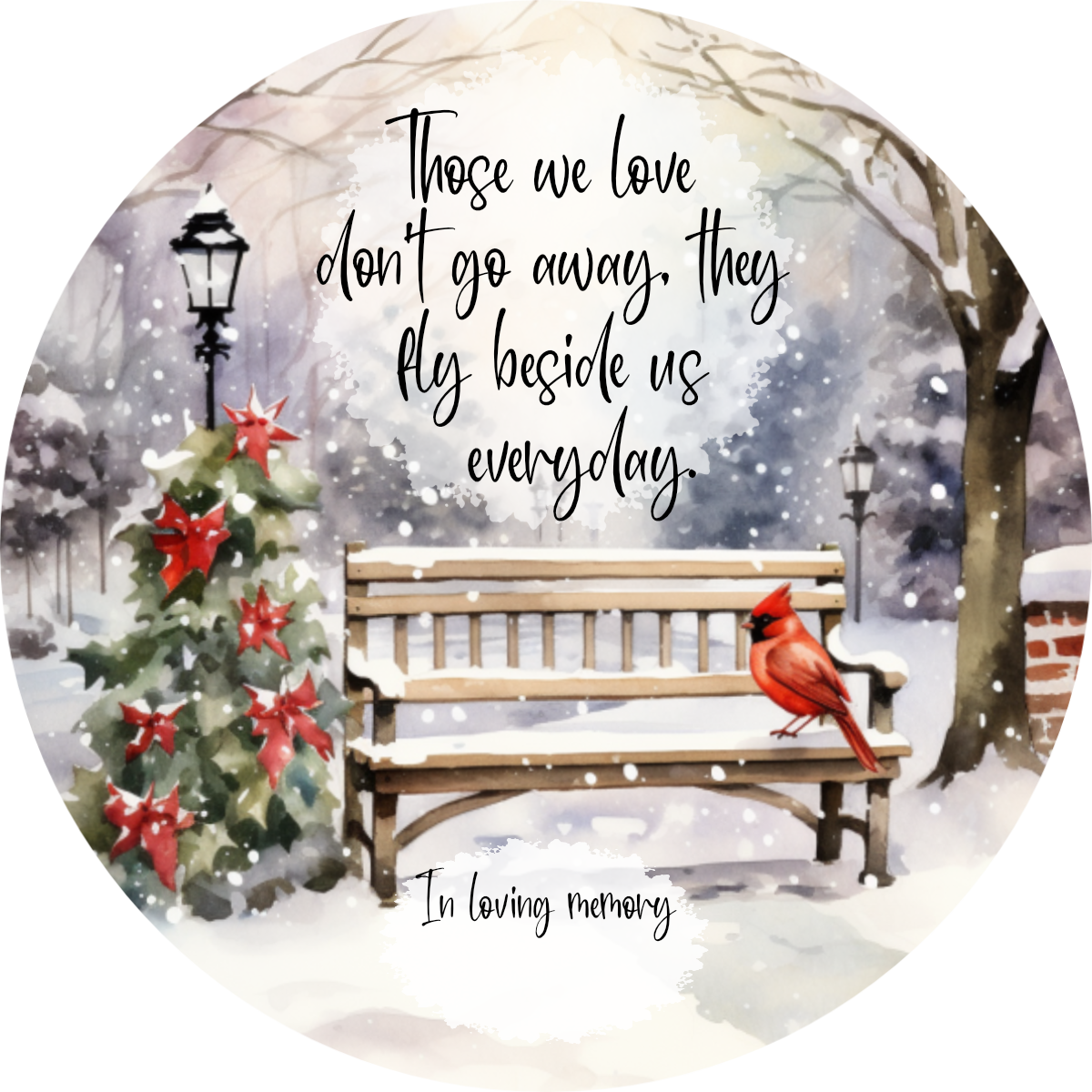 Cardinal Bench - Customized