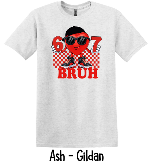 Bruh Valentine 6-7 Boy - All Sizes