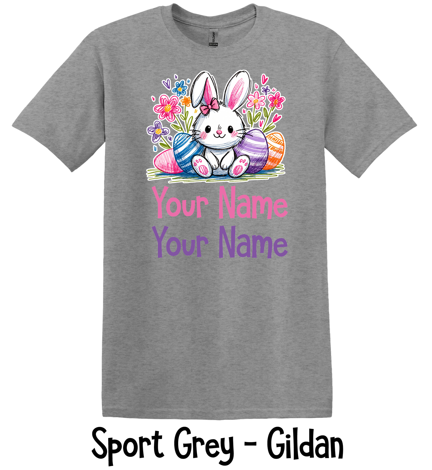 Girl Easter Animals - Personalized - YOUTH SIZES