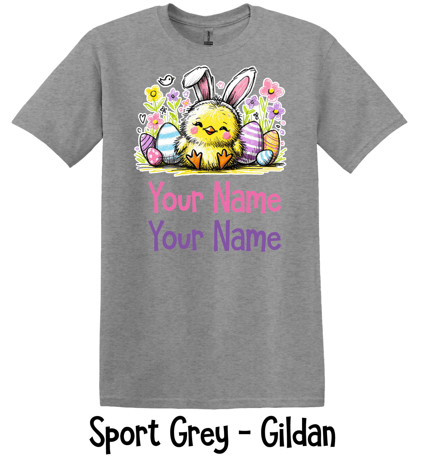 Girl Easter Animals - Personalized - YOUTH SIZES