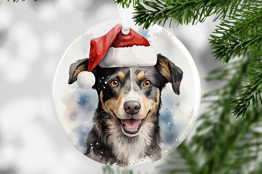Christmas Hat - Dog Breeds