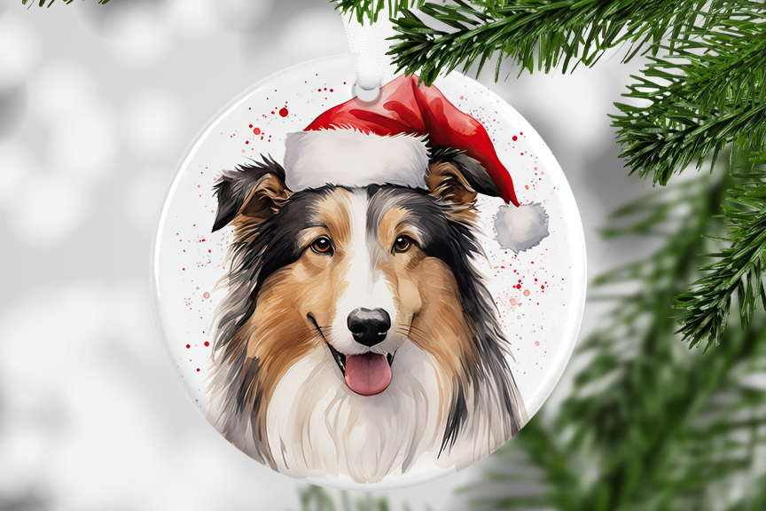 Christmas Hat - Dog Breeds