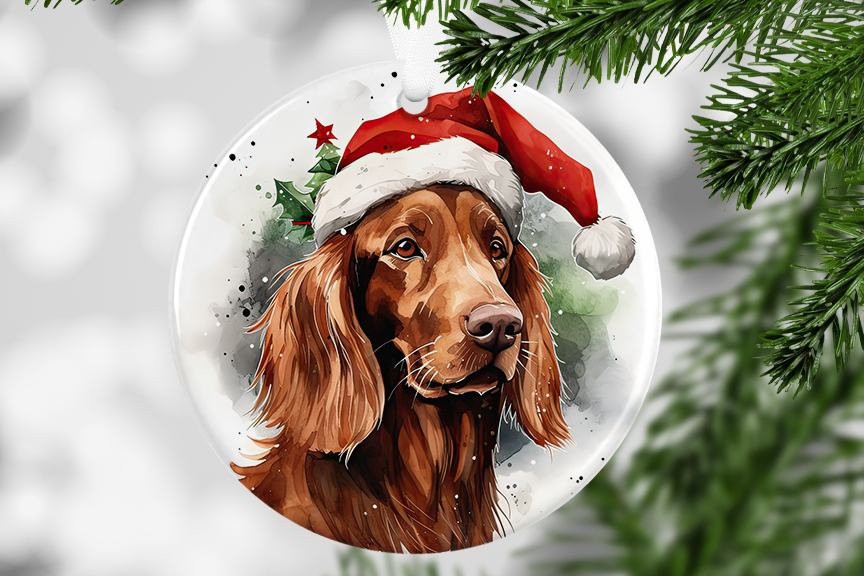 Christmas Hat - Dog Breeds