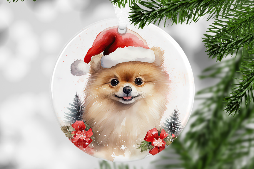 Christmas Hat - Dog Breeds