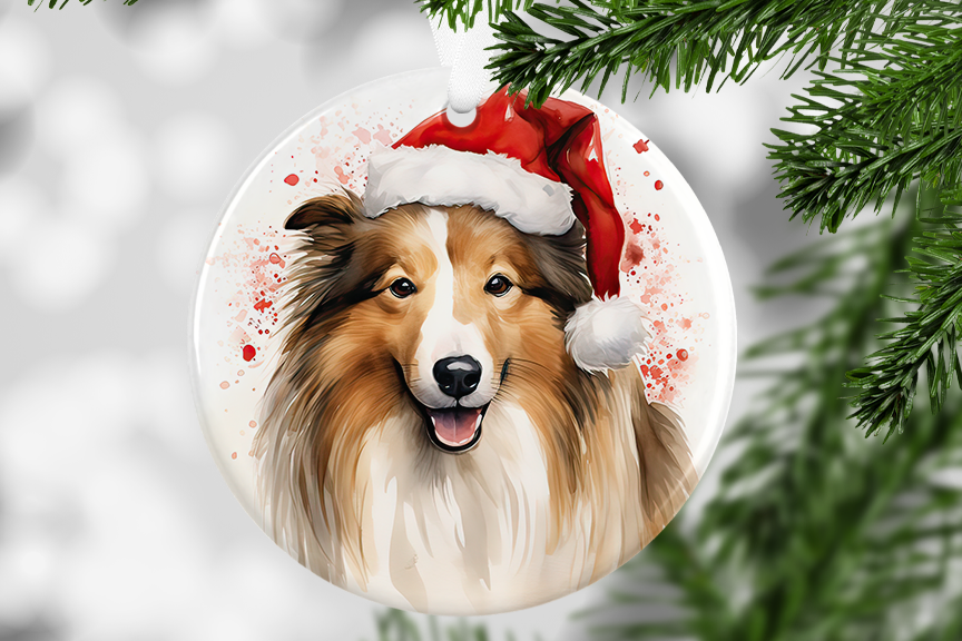 Christmas Hat - Dog Breeds